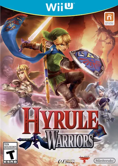 Hyrule Warriors cover art