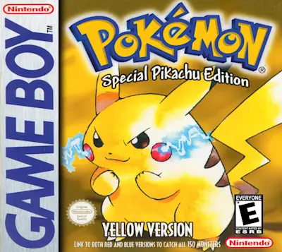 Pokemon Yellow cover art