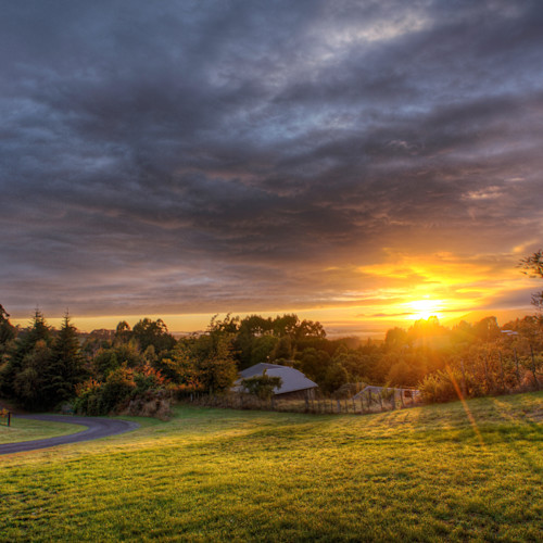 Coucher de soleil