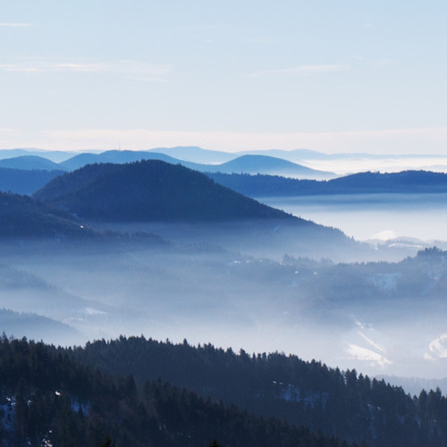 Brouillard en montagne