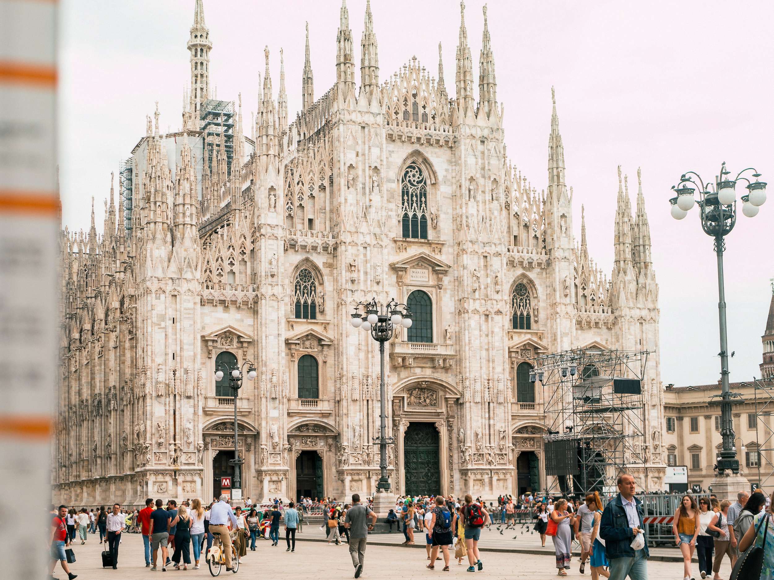 Duomo di Milano a holiday destination in Milan, Italy