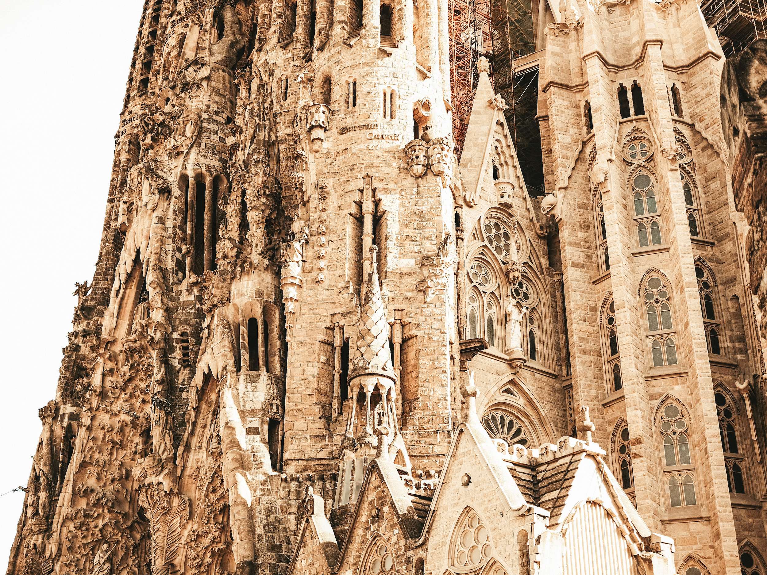 Sagrada Familia in Barcelona a holiday destination in Spain