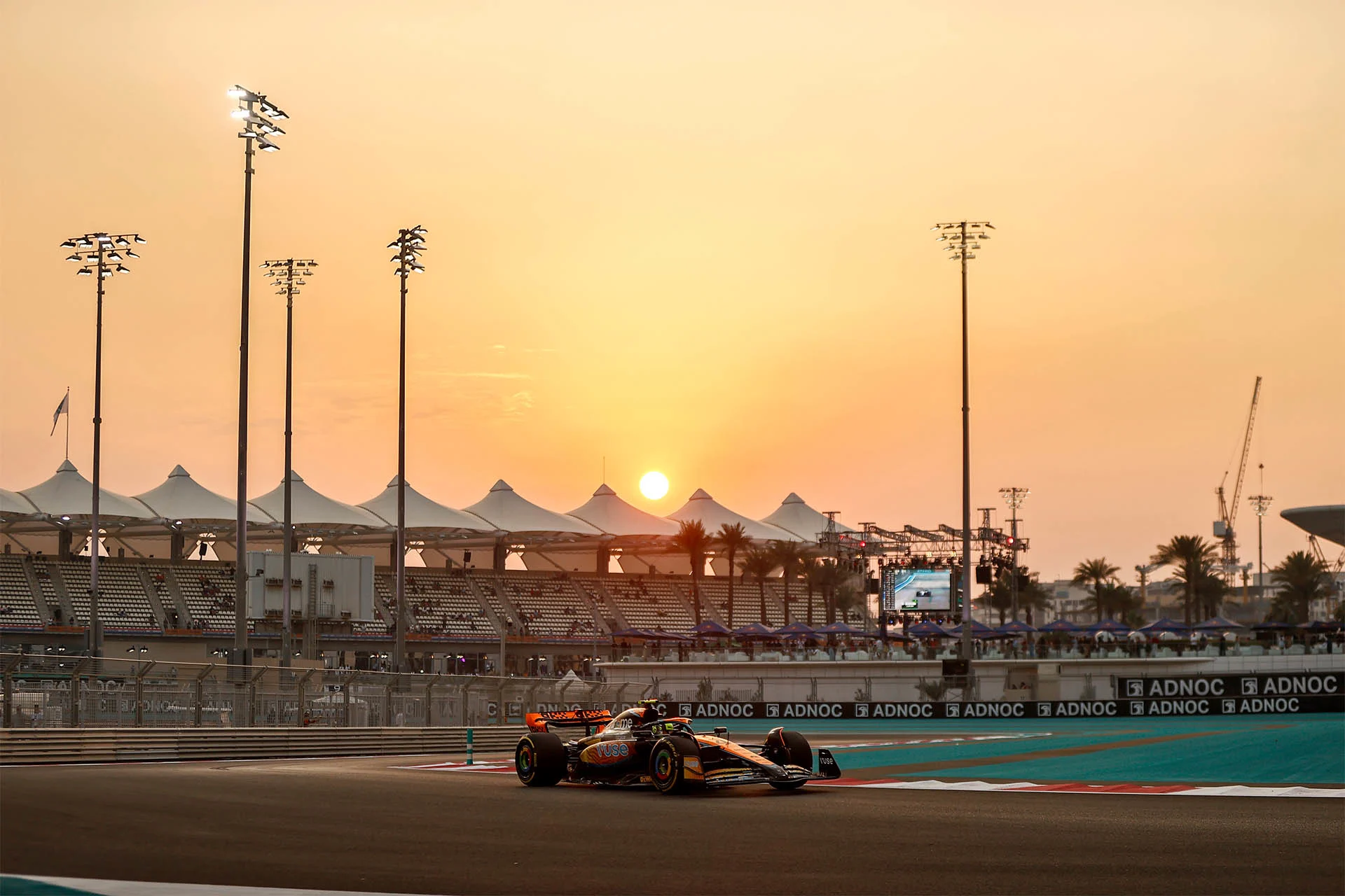 Read the McLaren Formula 1 free practice report from the 2023 Abu Dhabi Grand Prix.