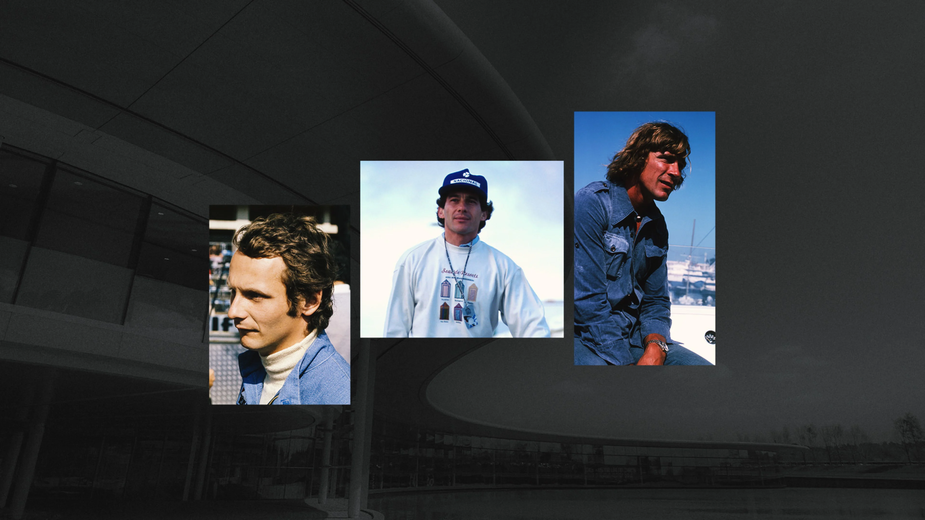 McLaren Designed to Race fashion in the 70s, 80s, and 90s
