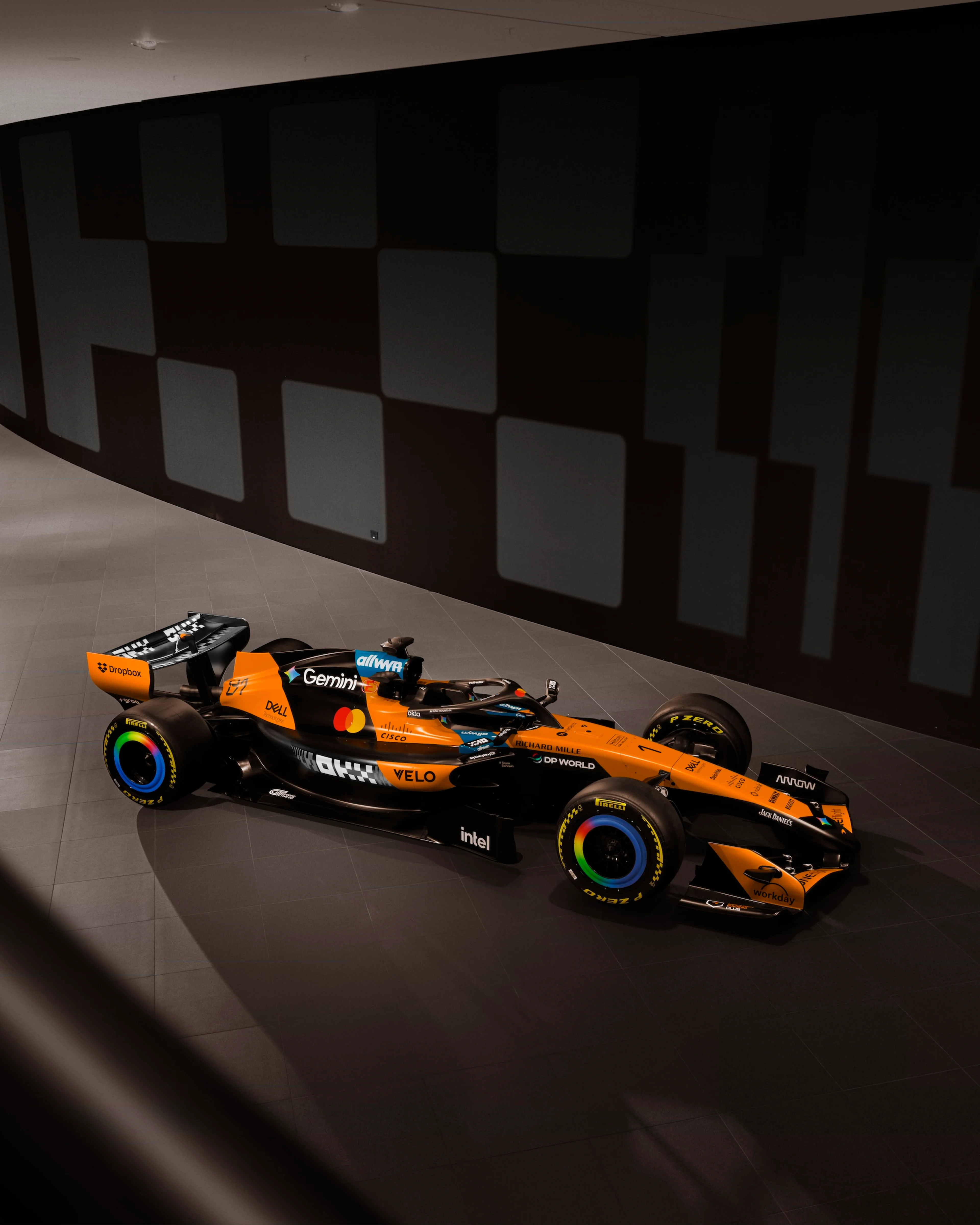 MCL40 OKX livery for the Italian Grand Prix 2026