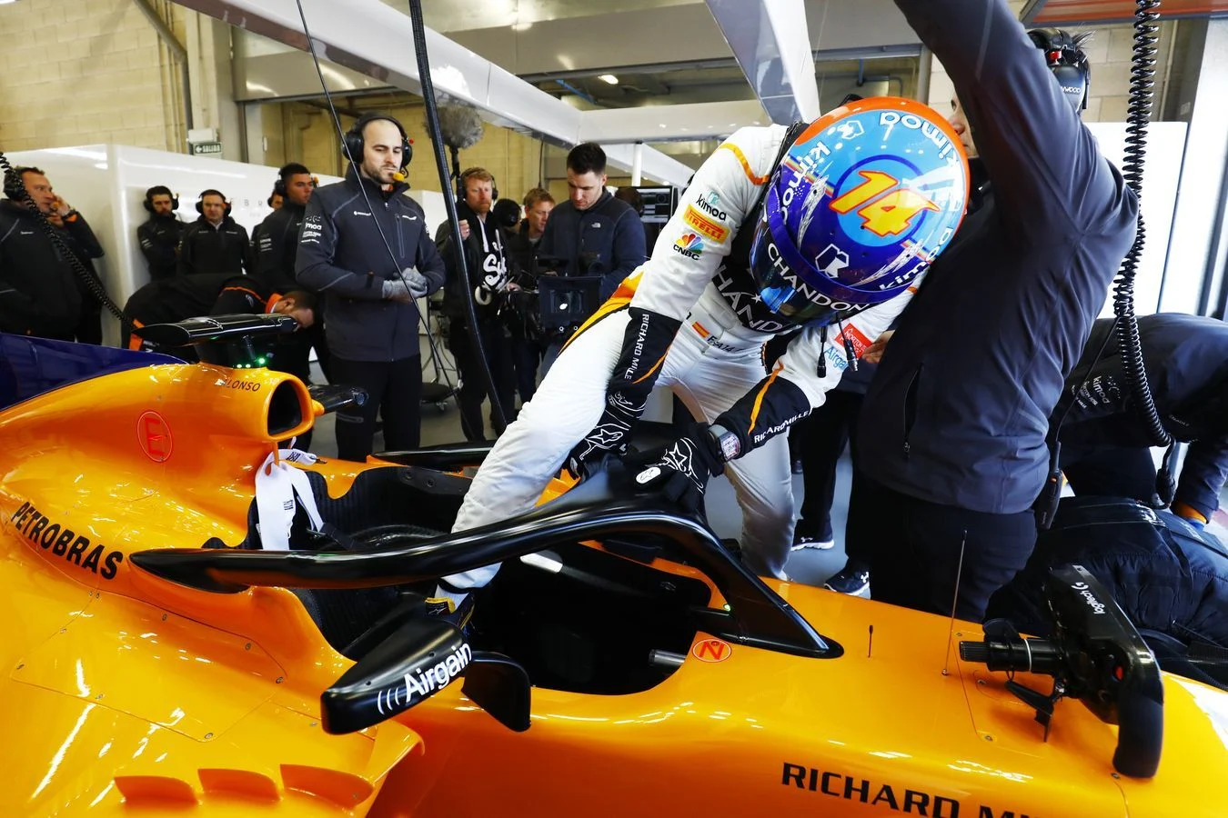 Taking to the track MCL33 gets its first outing in Navarra - 6