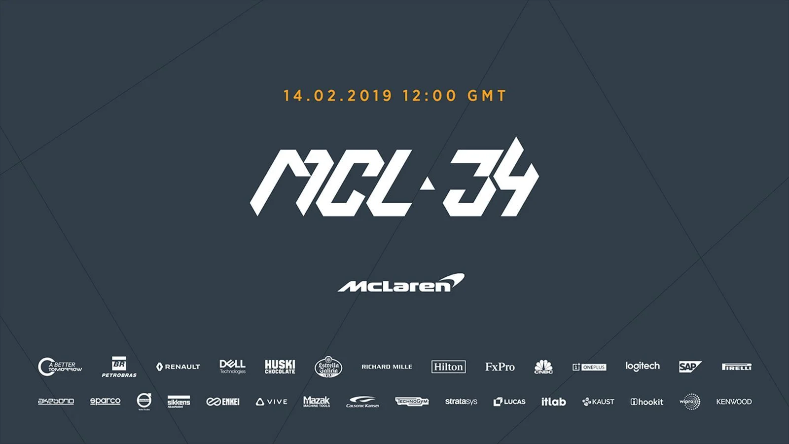 Video Poster - McLaren MCL34 LIVE reveal