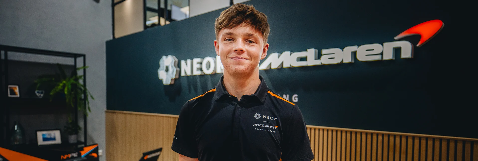 NEOM McLaren Formula E Team announce rookie driver for Valencia Pre-Season Testing