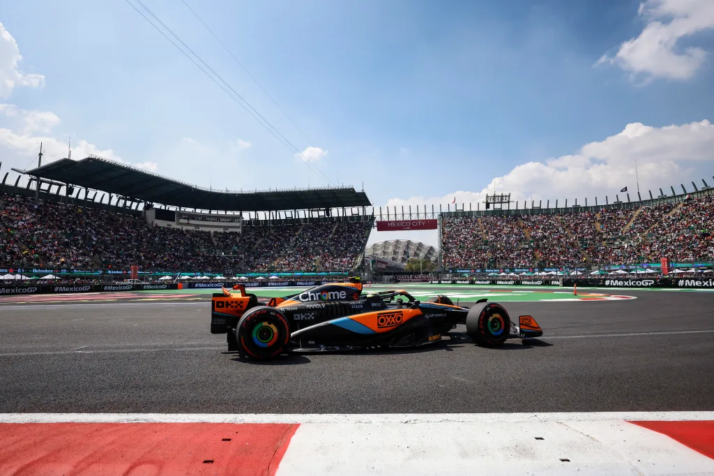 Read the McLaren Formula 1 free practice report from the 2023 Mexico City Grand Prix.