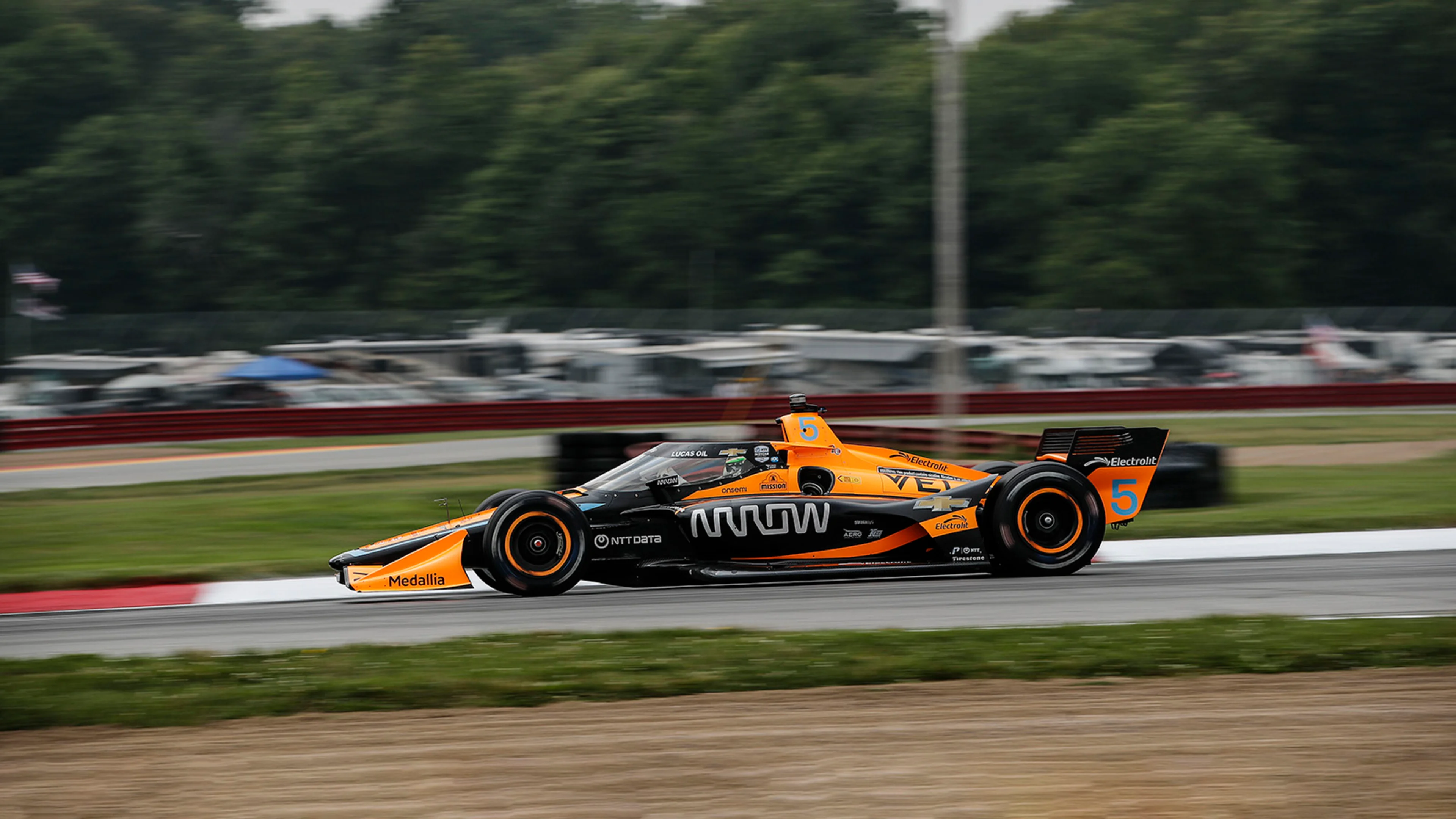 Arrow McLaren Indy 200 at Mid-Ohio Friday Practice Report