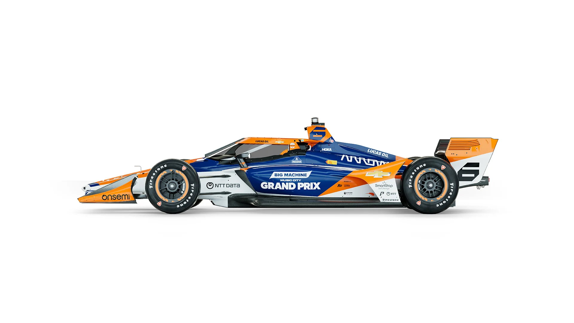 Indycar - 2024 - Milwaukee-mile-race-1 - Arrow-mclaren-introduces-no.-6-big-machine-music-city-gp-livery-ahead-of-milwaukee-mile-doubleheader - Arrow McLaren No. 6 Big Machine Music City Grand Prix Arrow McLaren Chevrolet - 1