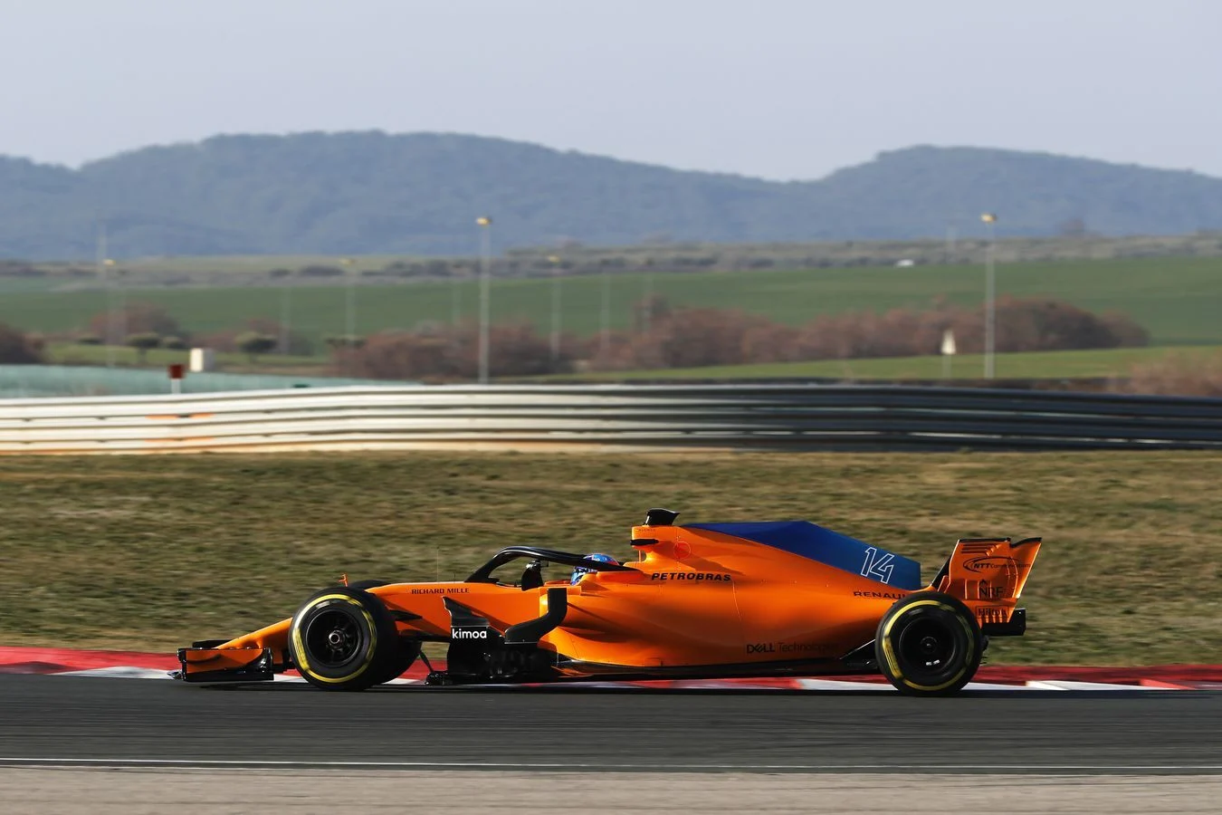 Taking to the track MCL33 gets its first outing in Navarra - 2