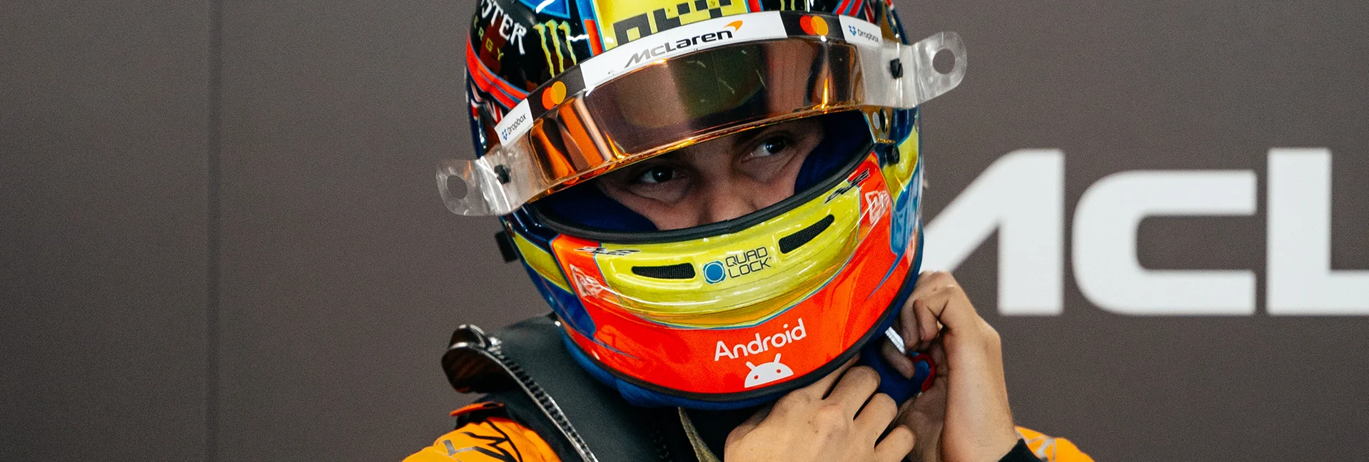 Hear from Lando and Oscar after they hit the track for the first time this year