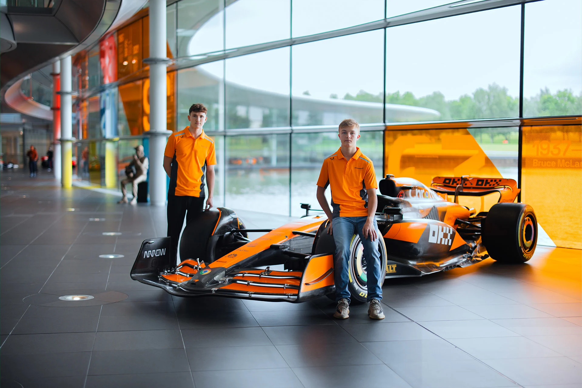 Formula-1 - 2024 - Fia-formula-3-drivers-alex-dunne-and-martinius-stenshorne-join-mclaren-driver-development-programme