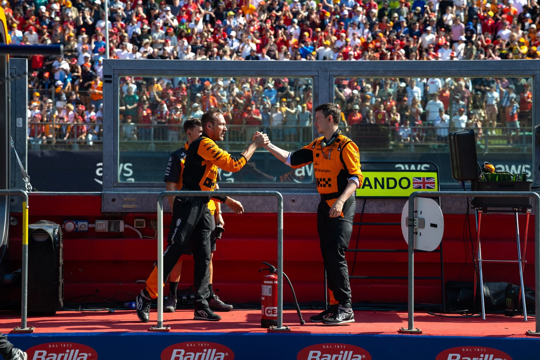 Myth-busting, meeting up with your heroes, and making cars out of pasta: A fly on the wall look at this weekend's action on and off-track