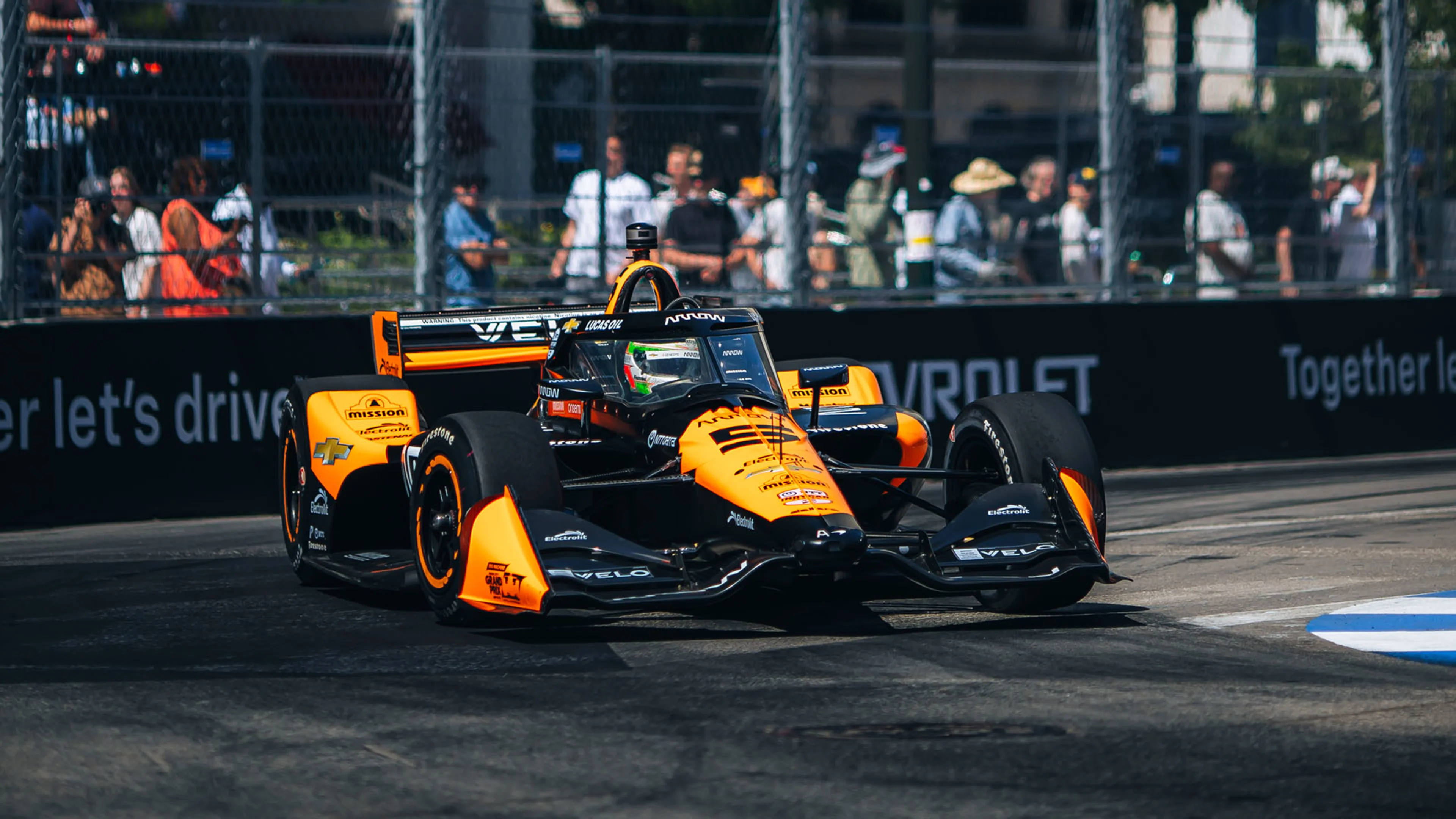 Arrow McLaren Chevrolet Detroit Grand Prix: Friday Report