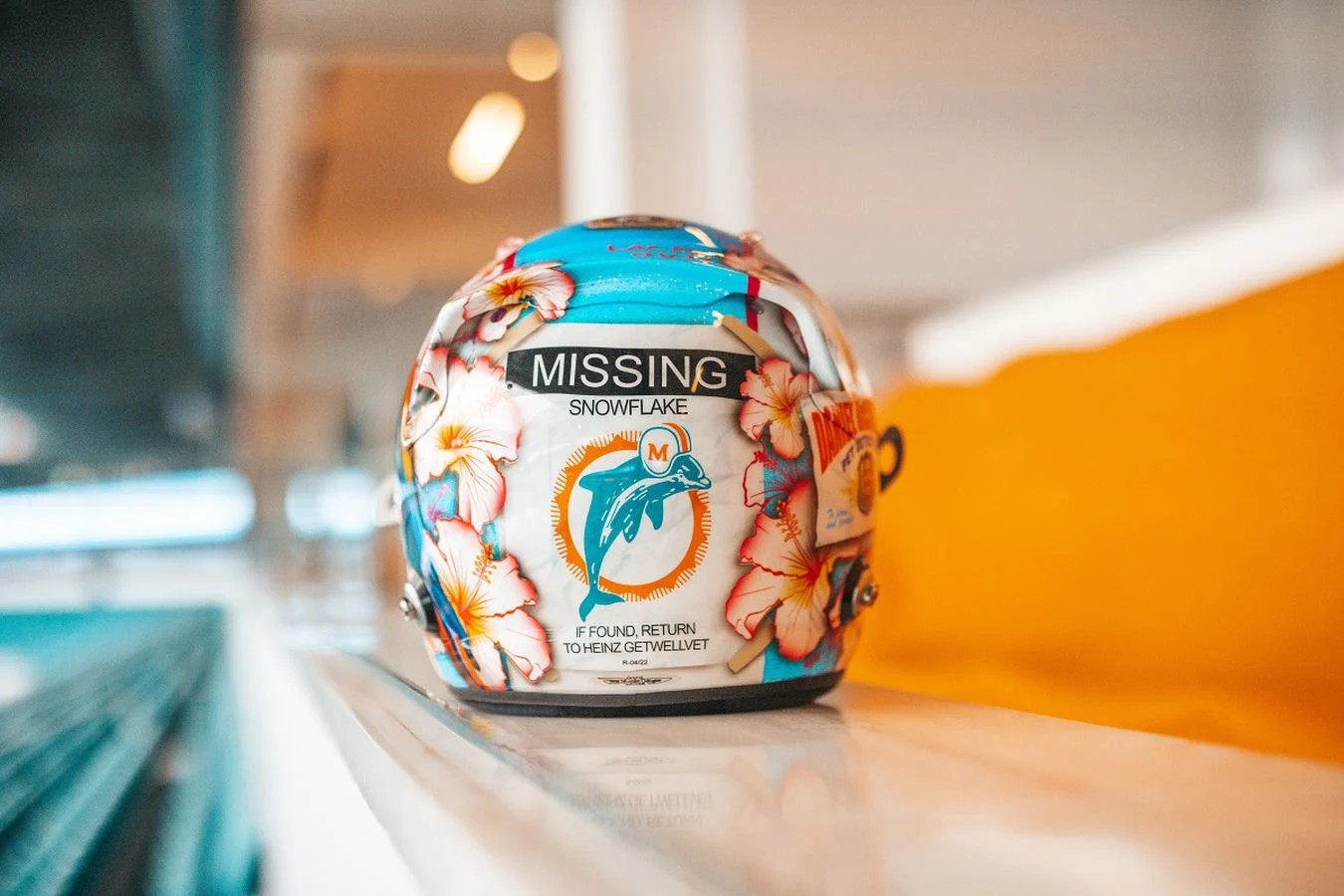 New race, new lids Check out what Lando and Daniel are sporting in Miami this weekend - 3