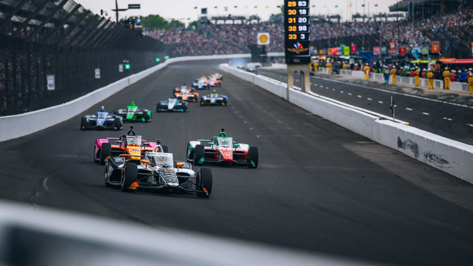 2025 Pato Indy 500 Turn 1
