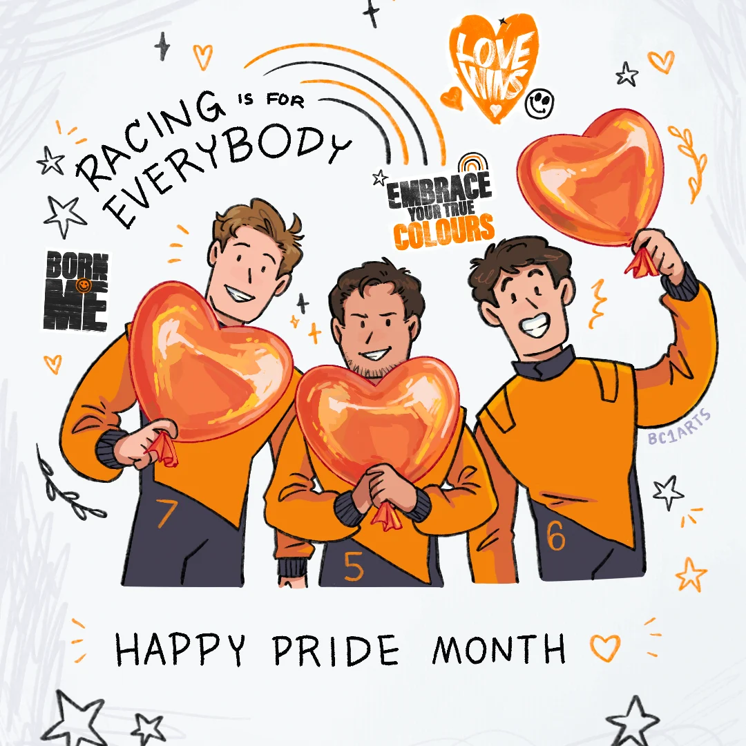 Indycar 2025 - As a queer fan and artist, how have you found community within the motorsports space? What helps to make the space feel more inclusive?