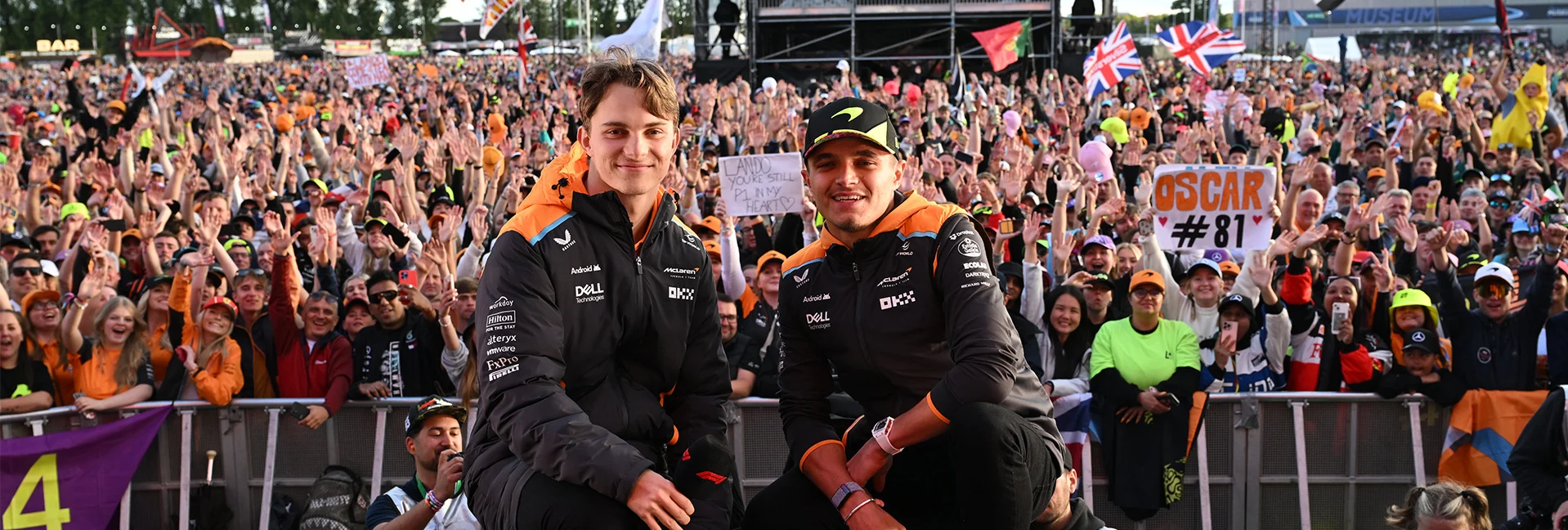 Matching smiles, the mystery machine, and a pair of safe hands: The best of social from Silverstone