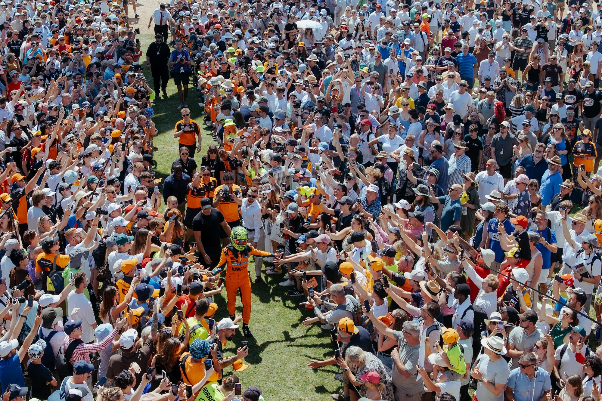 Image - Formula 1 - 2026 - Lando Norris celebrates 2025 FIA Formula 1 Drivers’ Championship at Goodwood Festival of Speed - Hero