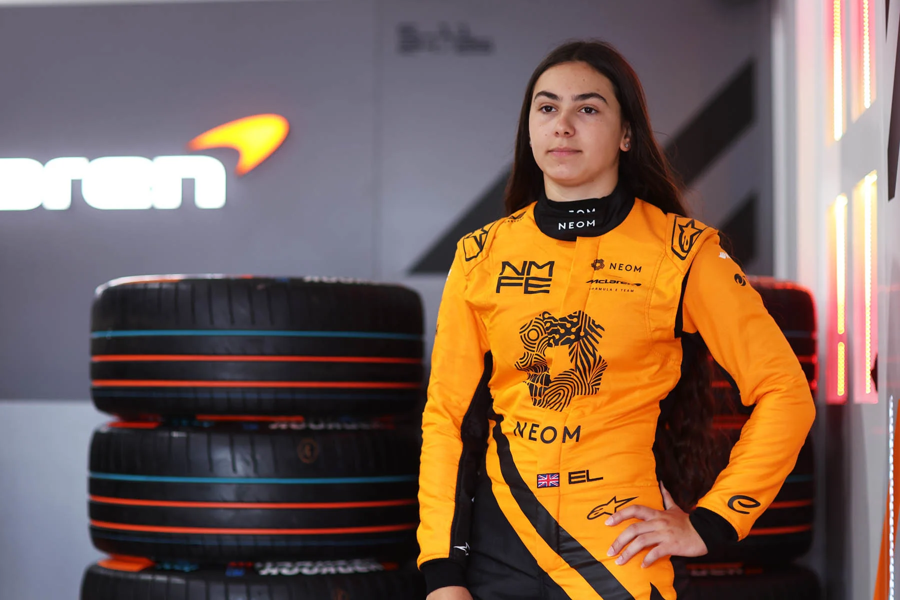 Formula-e - 2025 - Berlin-e-prix - Alex-dunne-and-ella-lloyd-on-their-second-time-driving-the-fe-car - Formula E's Berlin Rookie Test  Behind the scenes - 5