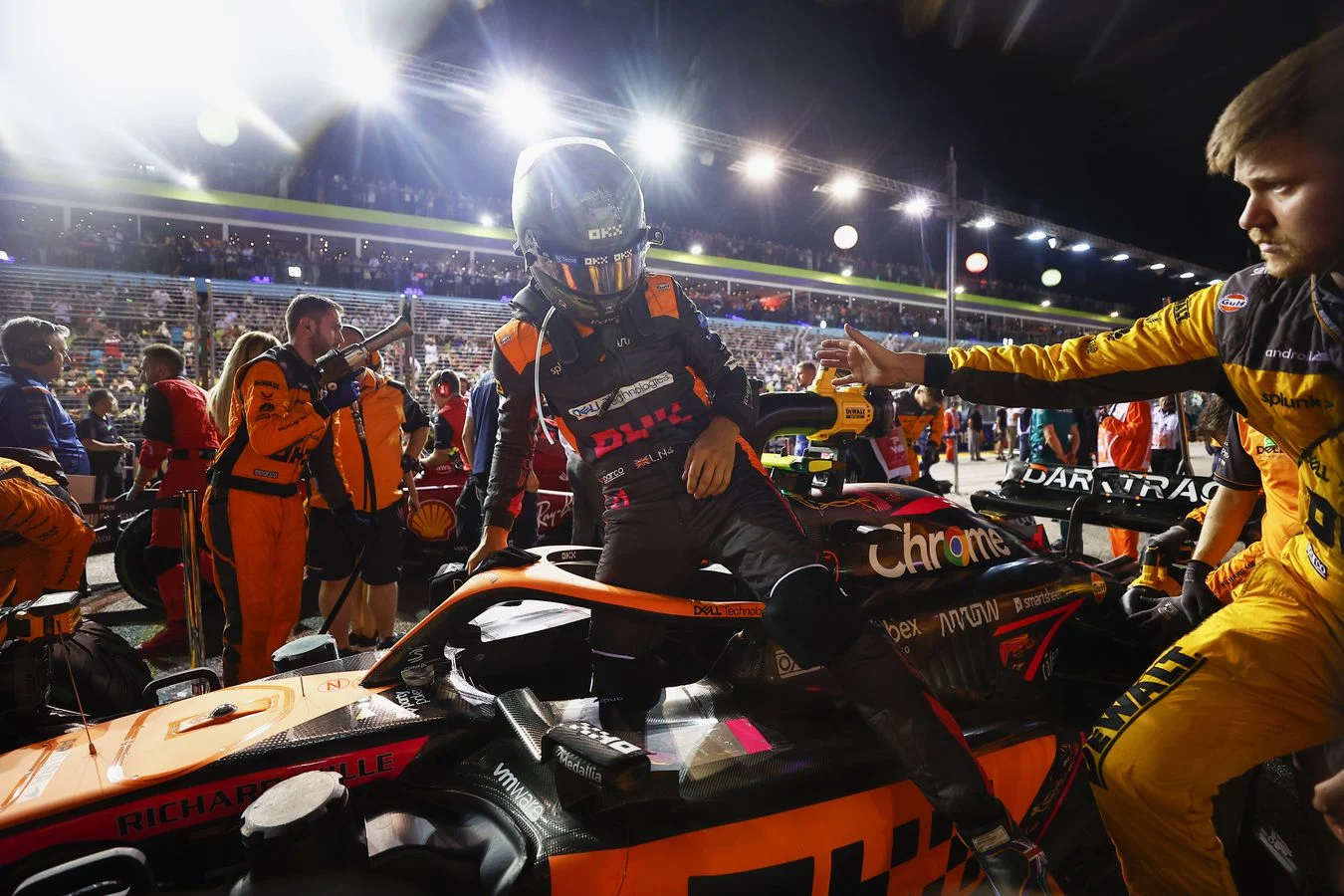 Formula-1 - 2022 - Singapore-grand-prix - Lando-super-happy-with-fourth-after-one-hardest-races-his-career