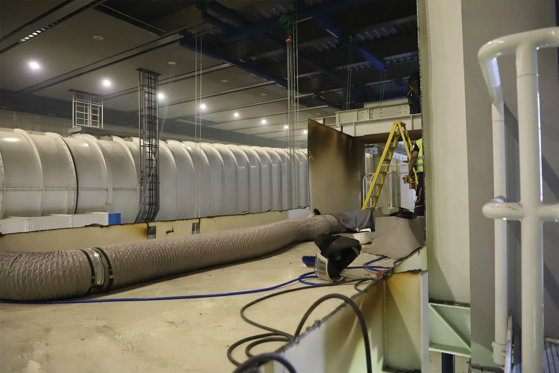 Formula-1 - 2023 - Inside-mclarens-state-of-the-art-new-wind-tunnel - The Wind Tunnel Construction - 2