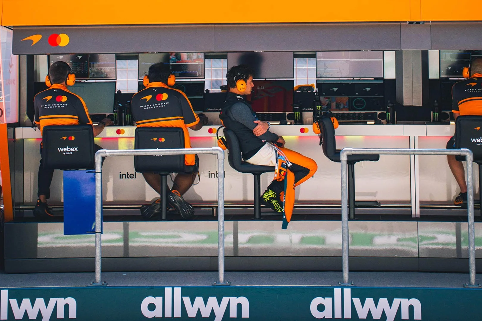 Friday action on track