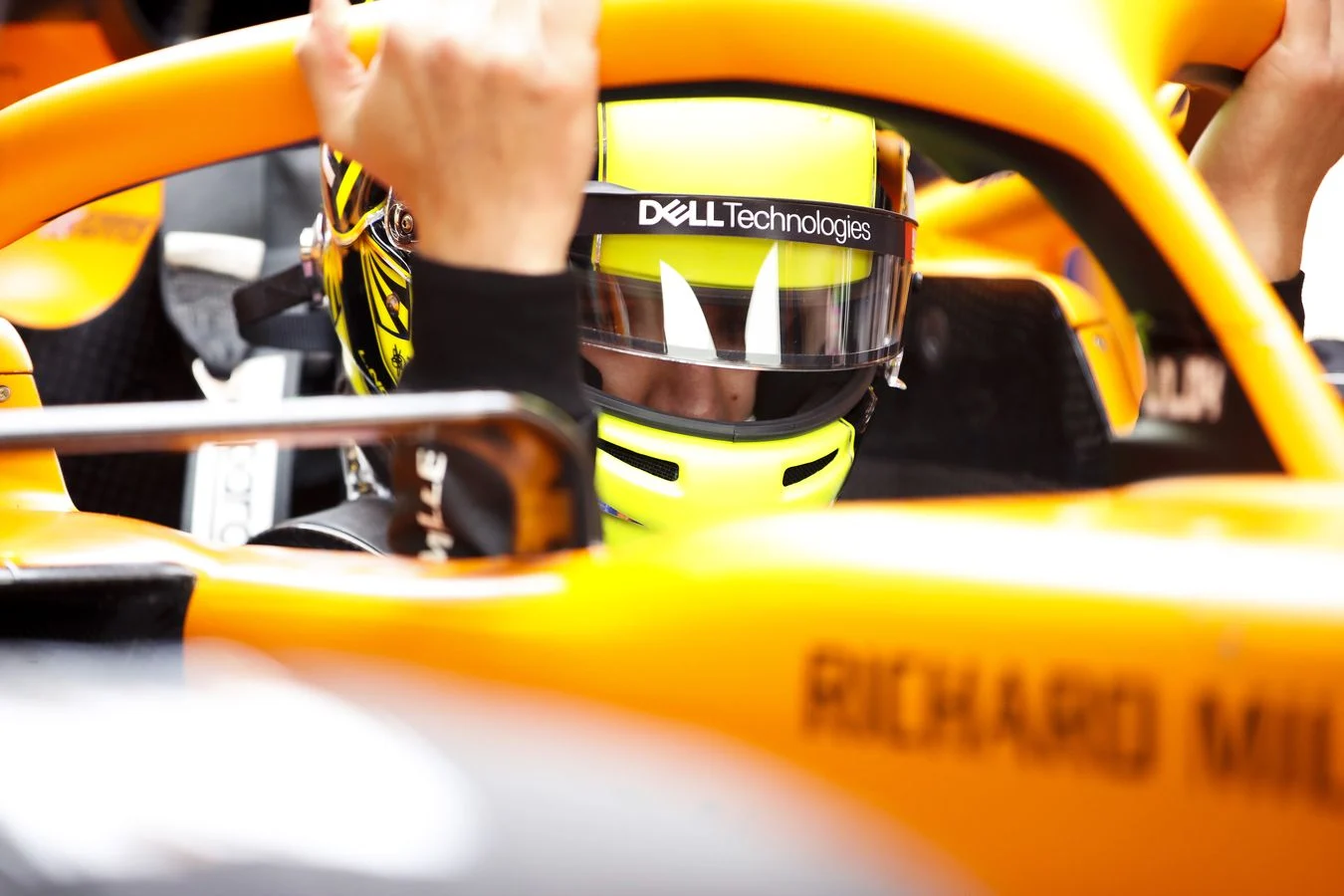 The MCL35M takes to the track Lando and Daniel drive our 2021 F1 challenger for the first time - 3