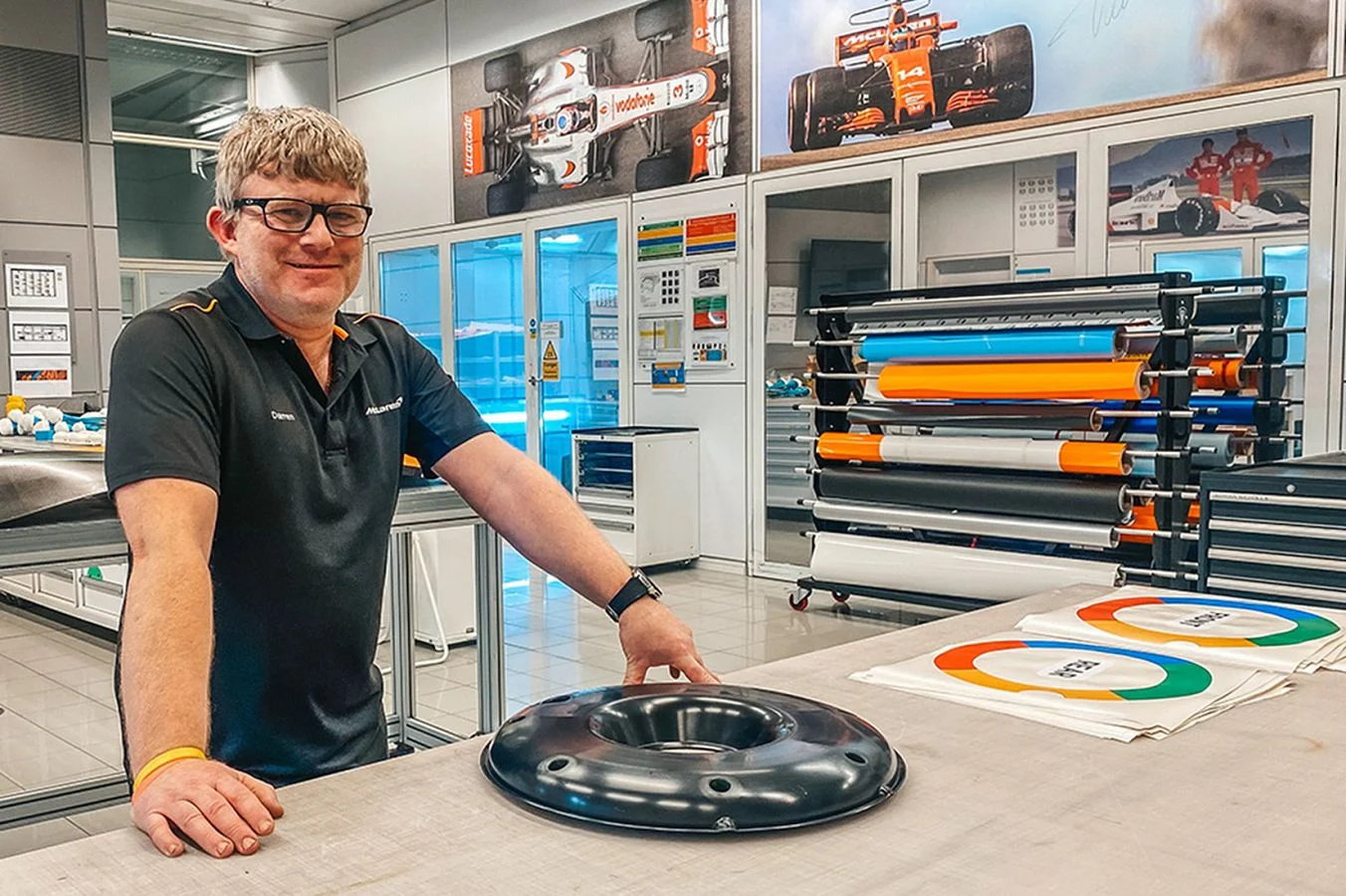 Formula-1 - 2023 - Car-launch - Finishing-touches-car-build