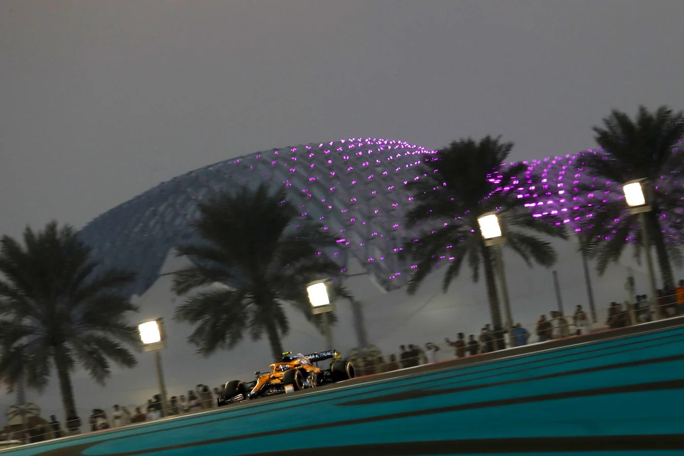 2021 Abu Dhabi Grand Prix – Qualifying "A very good result from the final qualifying session of the MCL35M" - 2