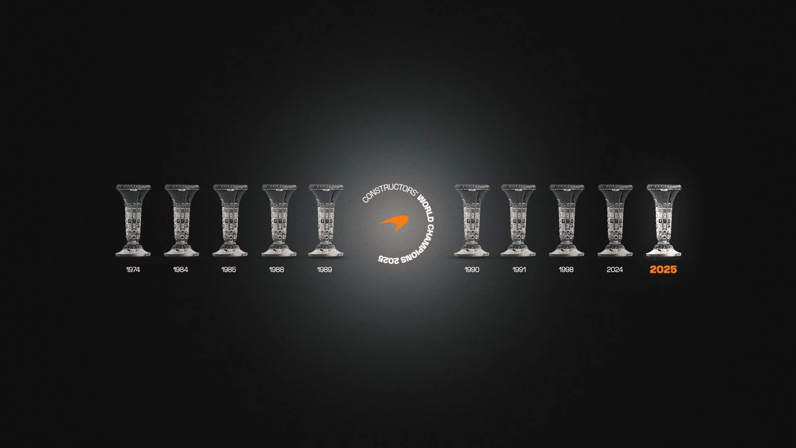 How each of McLaren’s Constructors’ title triumphs unfolded