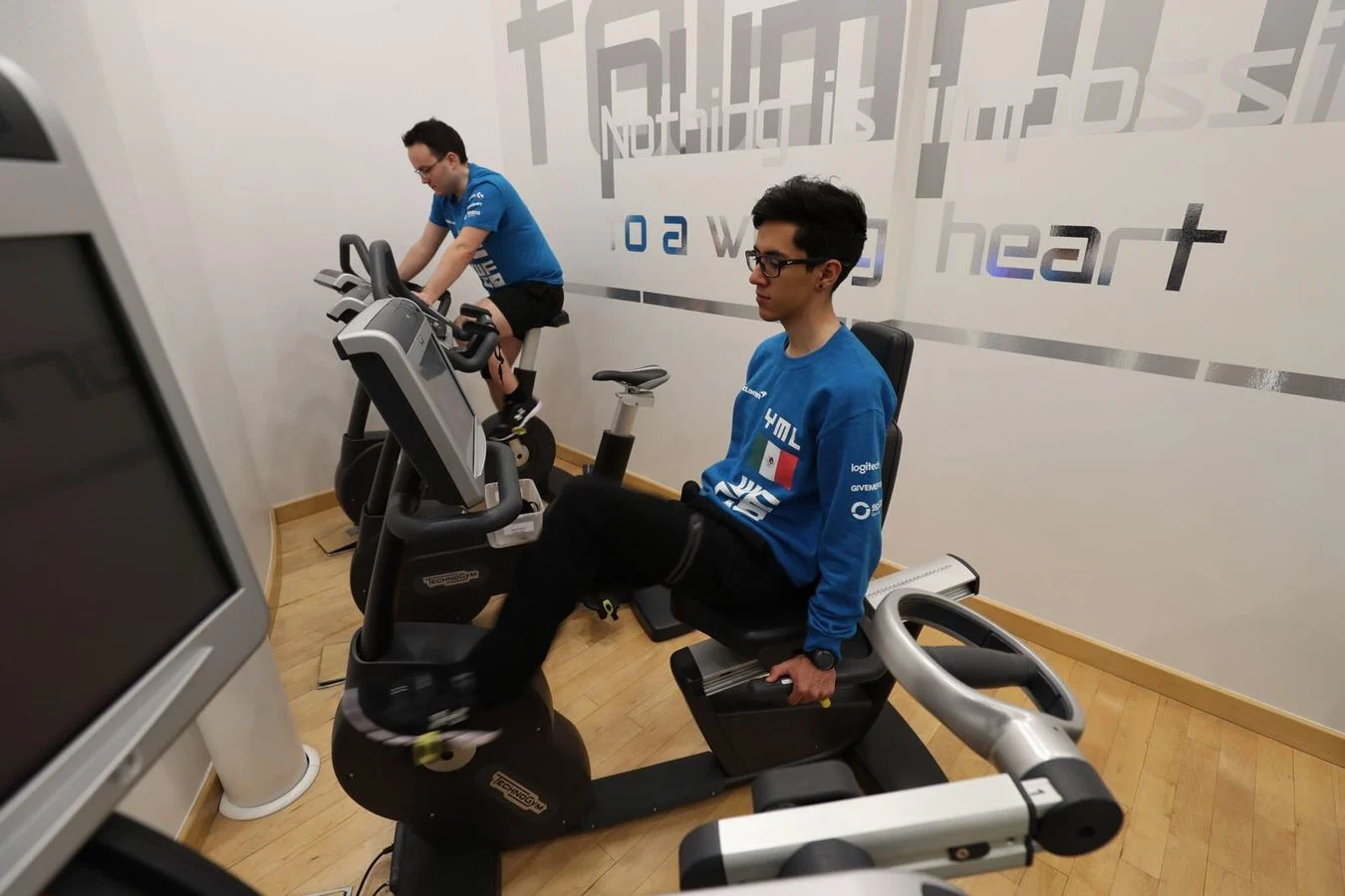 Gaming - Worlds-fastest-gamer - 2017 - Sweating-it-out - Sweating it out The finalists face more human performance testing, courtesy of McLaren Applied Technologies - 6