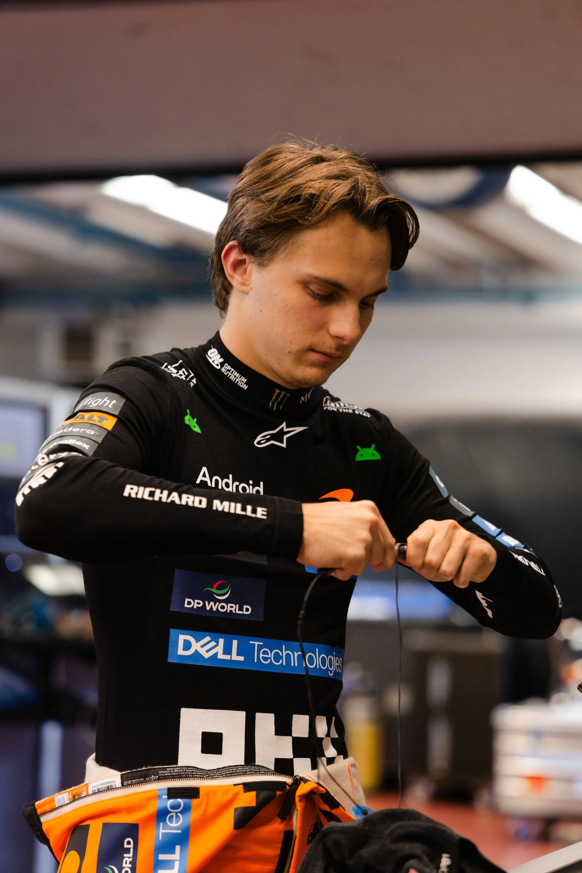 Oscar Piastri Mugello Pirelli Tyre Test