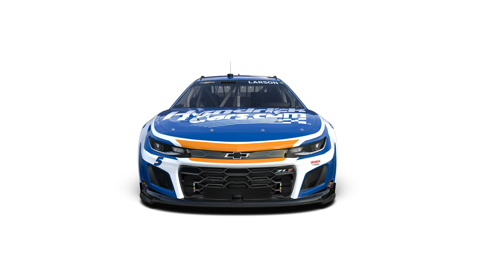 Indycar - 2023 - Zak-brown-qa-on-2024-indy-500-kyle-larson-livery-reveal - No. 5 HendrickCars.com Chevrolet Camaro ZL1 Kyle Larson - 2