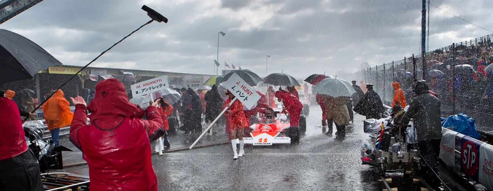 RUSH – behind the scenes set report