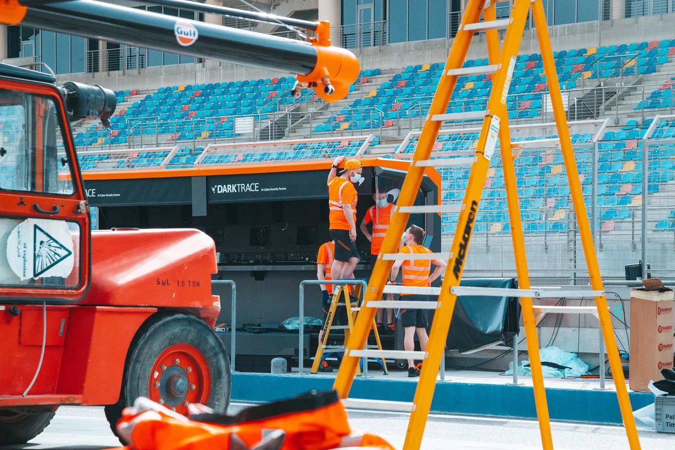 Back at it The team get set for this weekend's test in Bahrain - 5