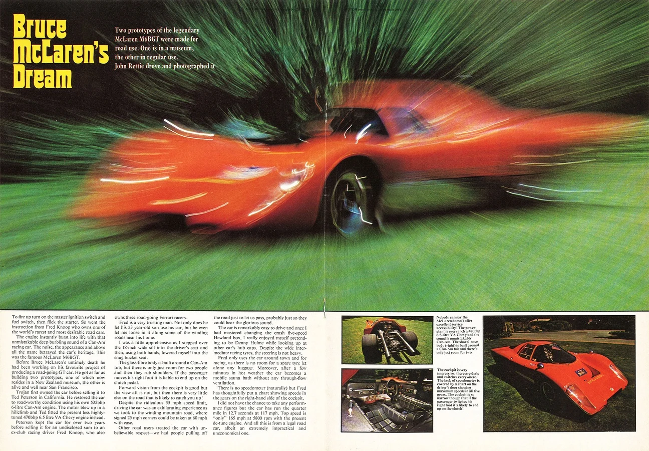 Heritage - Bruce-mclarens-dream-the-mclaren-m6bgt