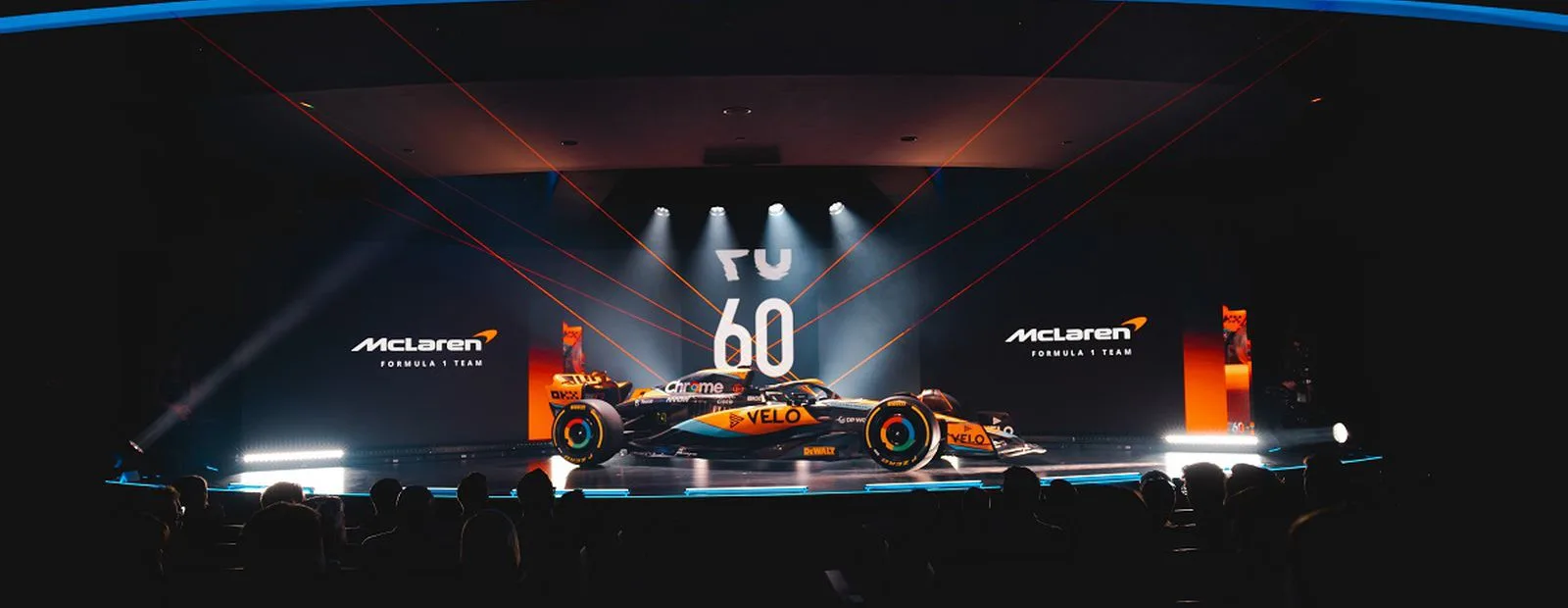 Latest-news - Mclarenracing - Article - Live-in-the-flesh - Live in the flesh Vikkstar123 and Ariana Bravo helped us unveil the MCL60 at MTC - 4