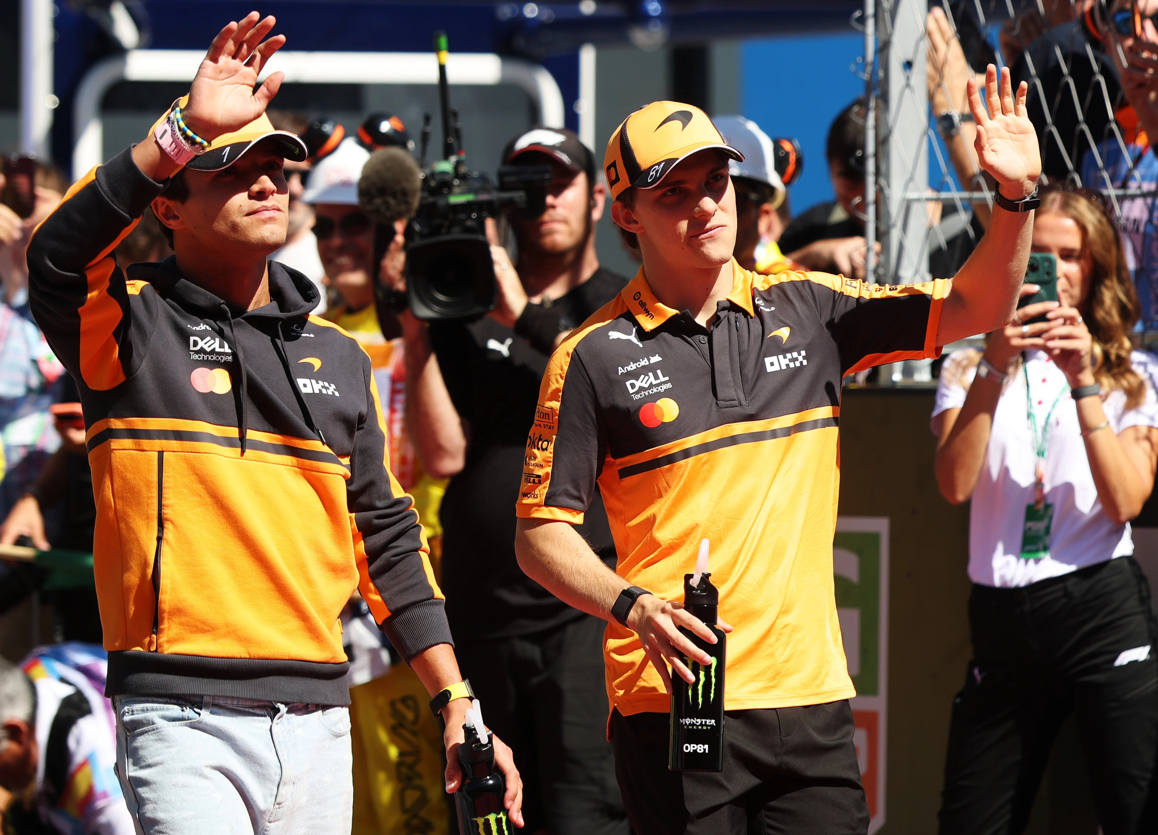Image - F1 2026 - Spanish GP - Spotted in the paddock - Waving