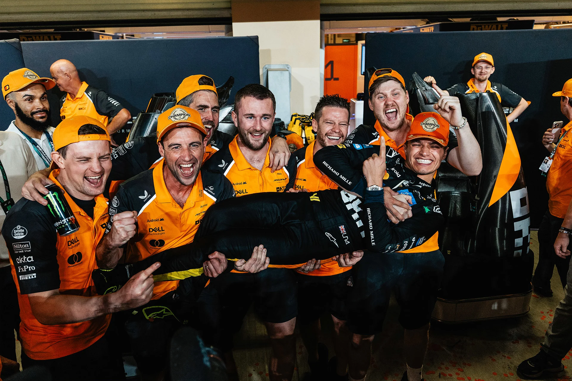 Lando’s dramatic final-day Drivers’ Championship triumph makes him the eighth man to win the title while driving for McLaren