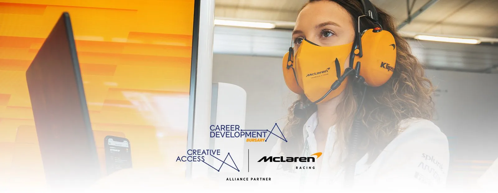 Creative Access and McLaren Racing launch new Career Development Bursary
