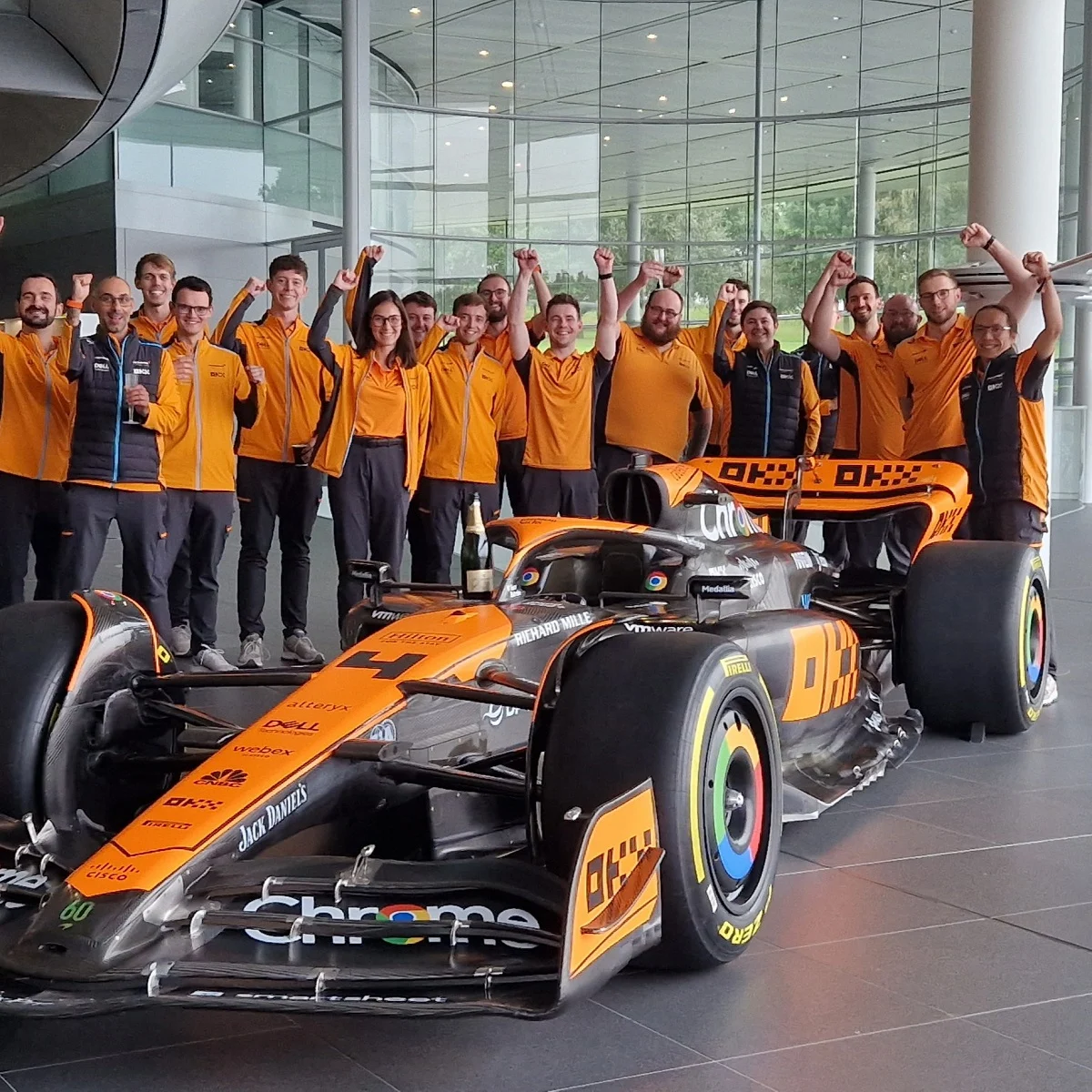 Formula-1 - 2023 - Japanese-grand-prix - Podium party 🍾  - 2