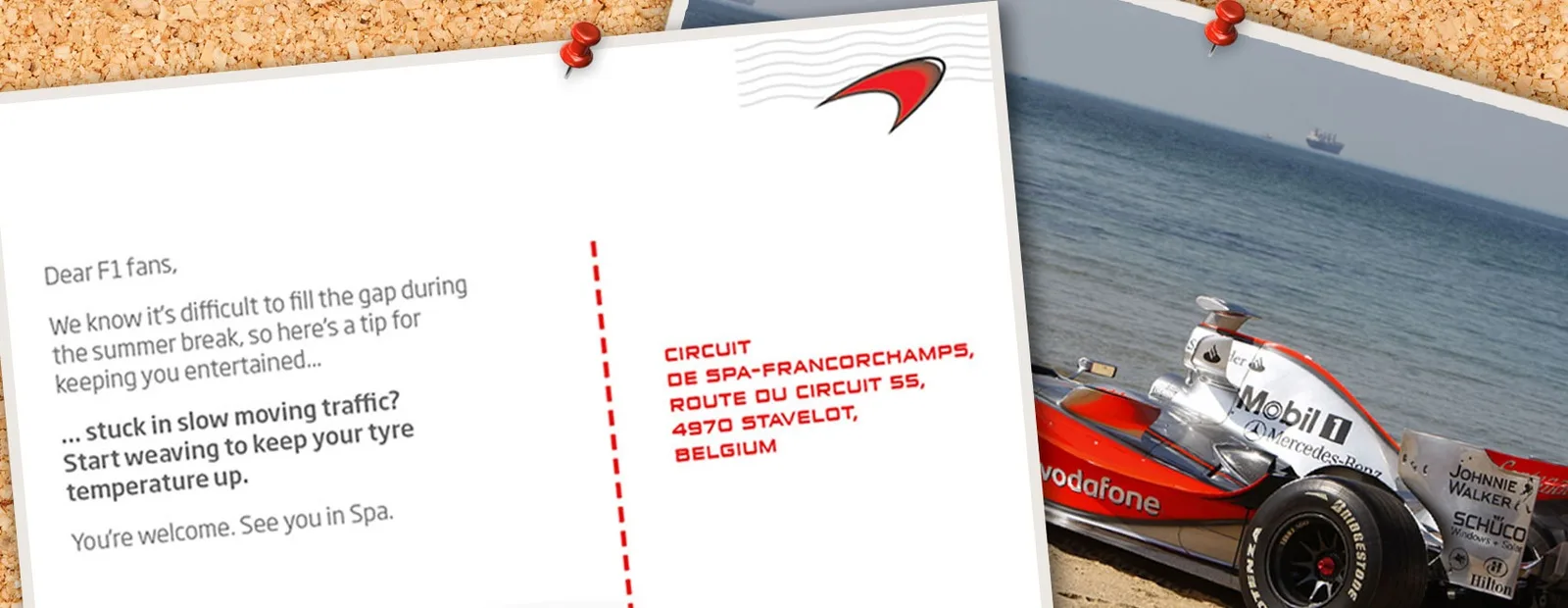 Elsewhere on the web with McLaren