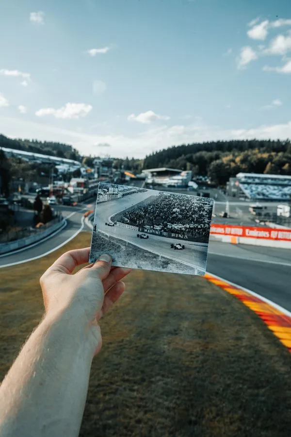 Then and now The past meets the present at Spa's iconic Eau Rouge  - 3