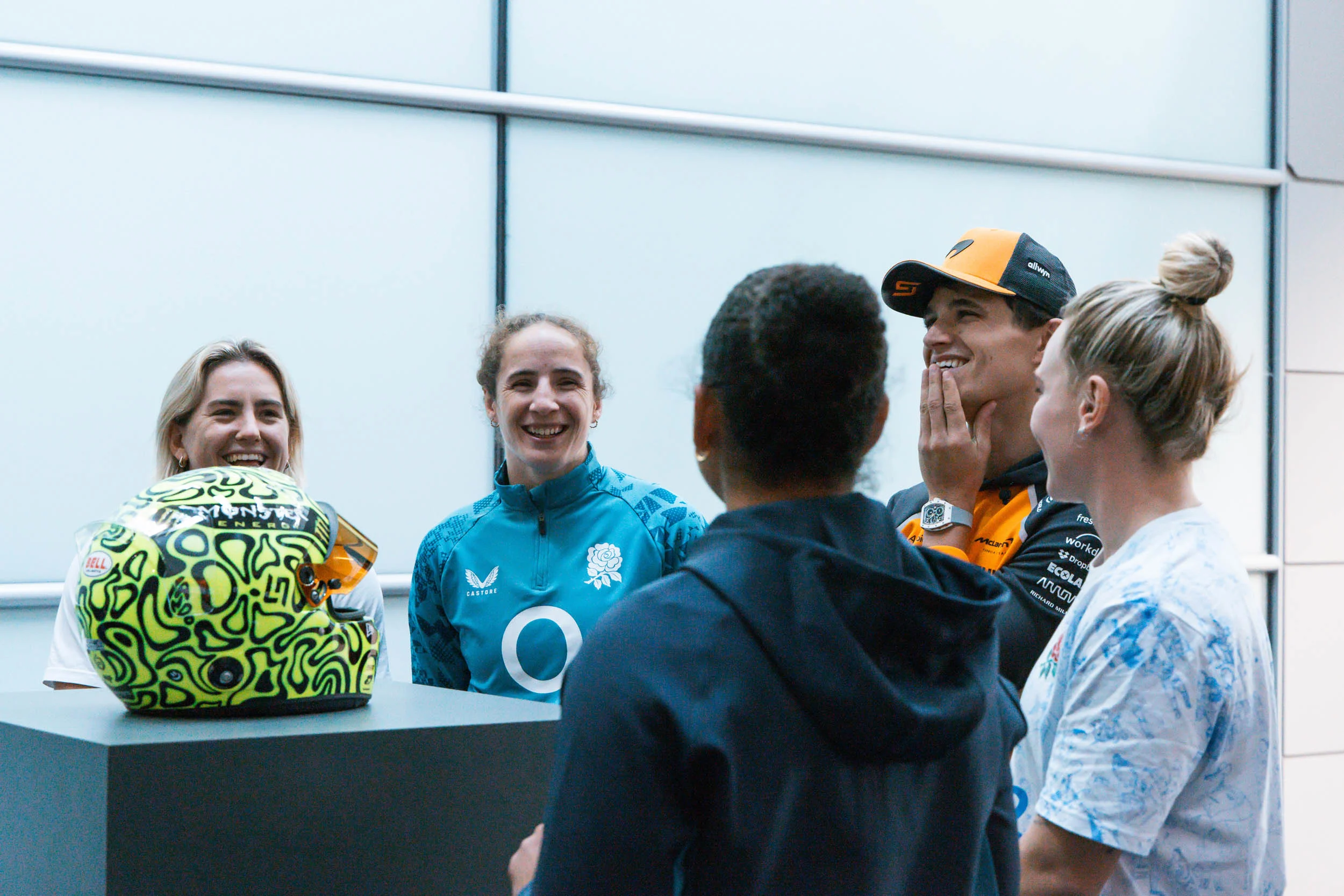 Image - Formula 1 - 2026 - Lando Norris meets the Red Roses - 2