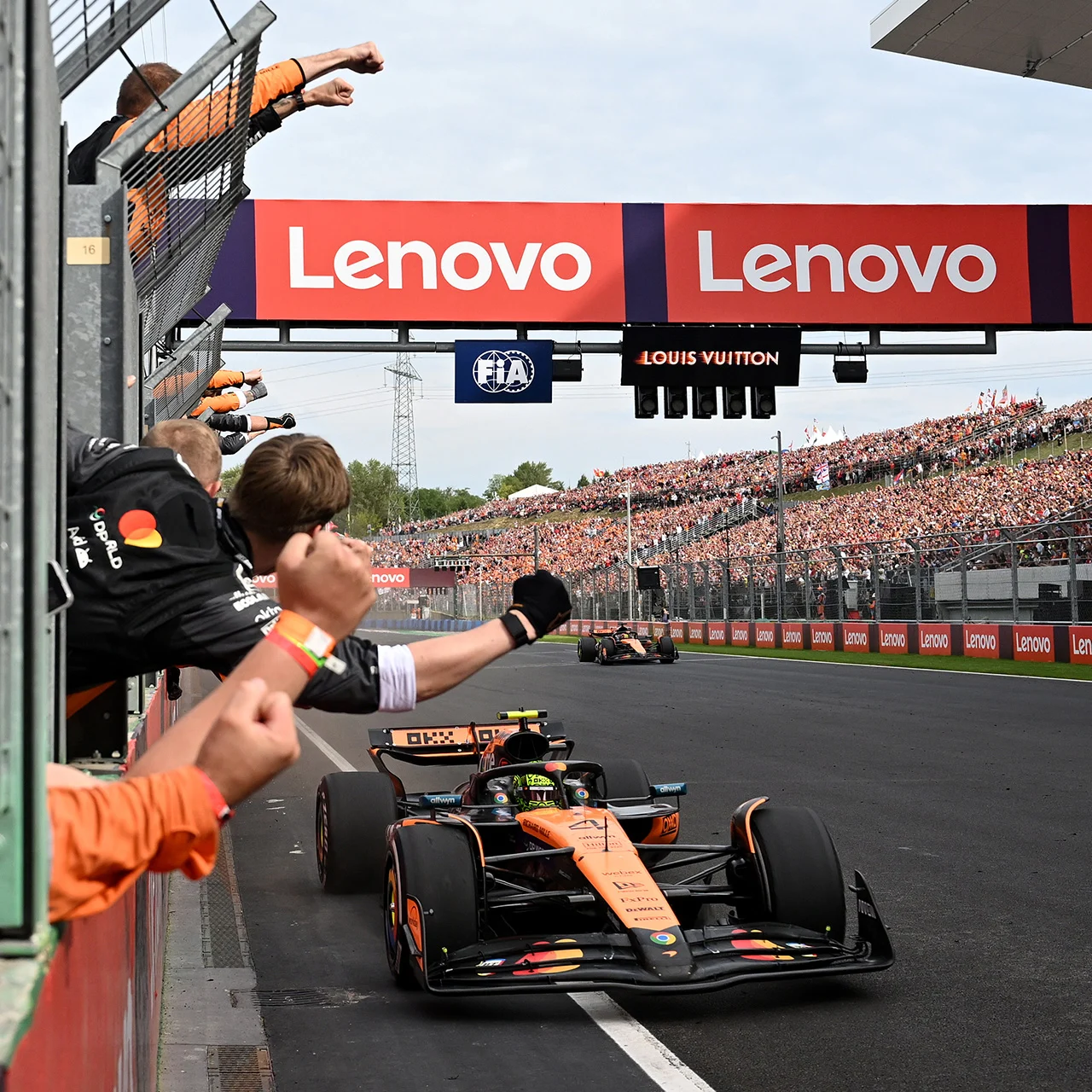 Formula 1 2025 - Four 1-2s in a row