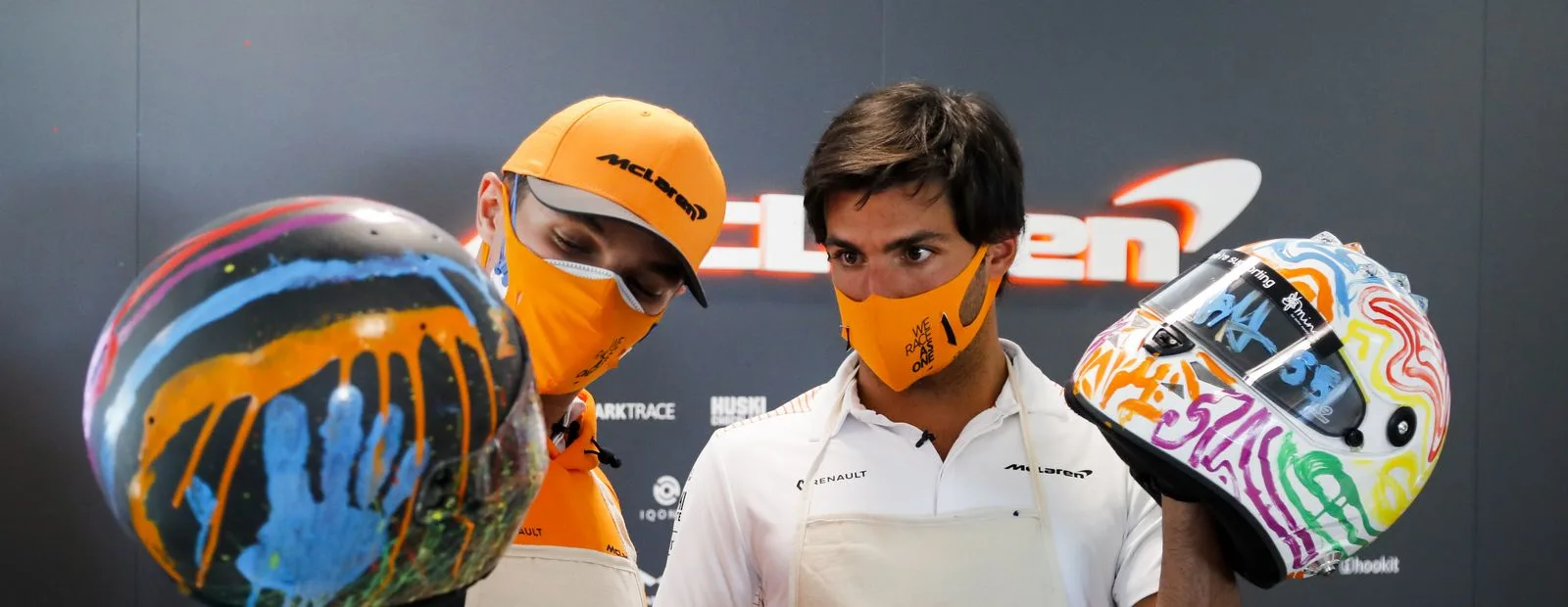 Carlos and Lando paint for Mind