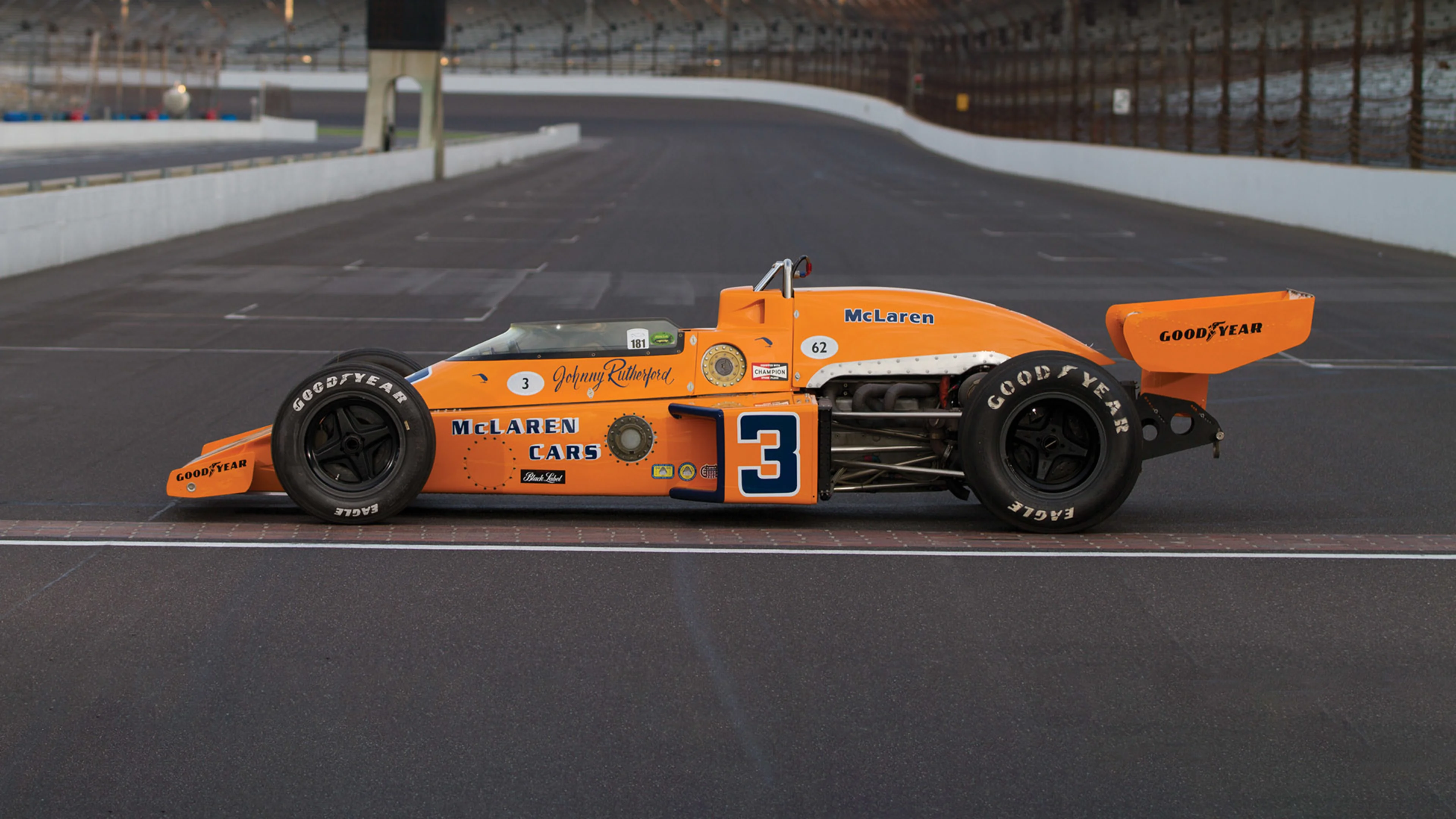McLaren Racing’s first Indianapolis 500-winning car returns to the track in Long Beach